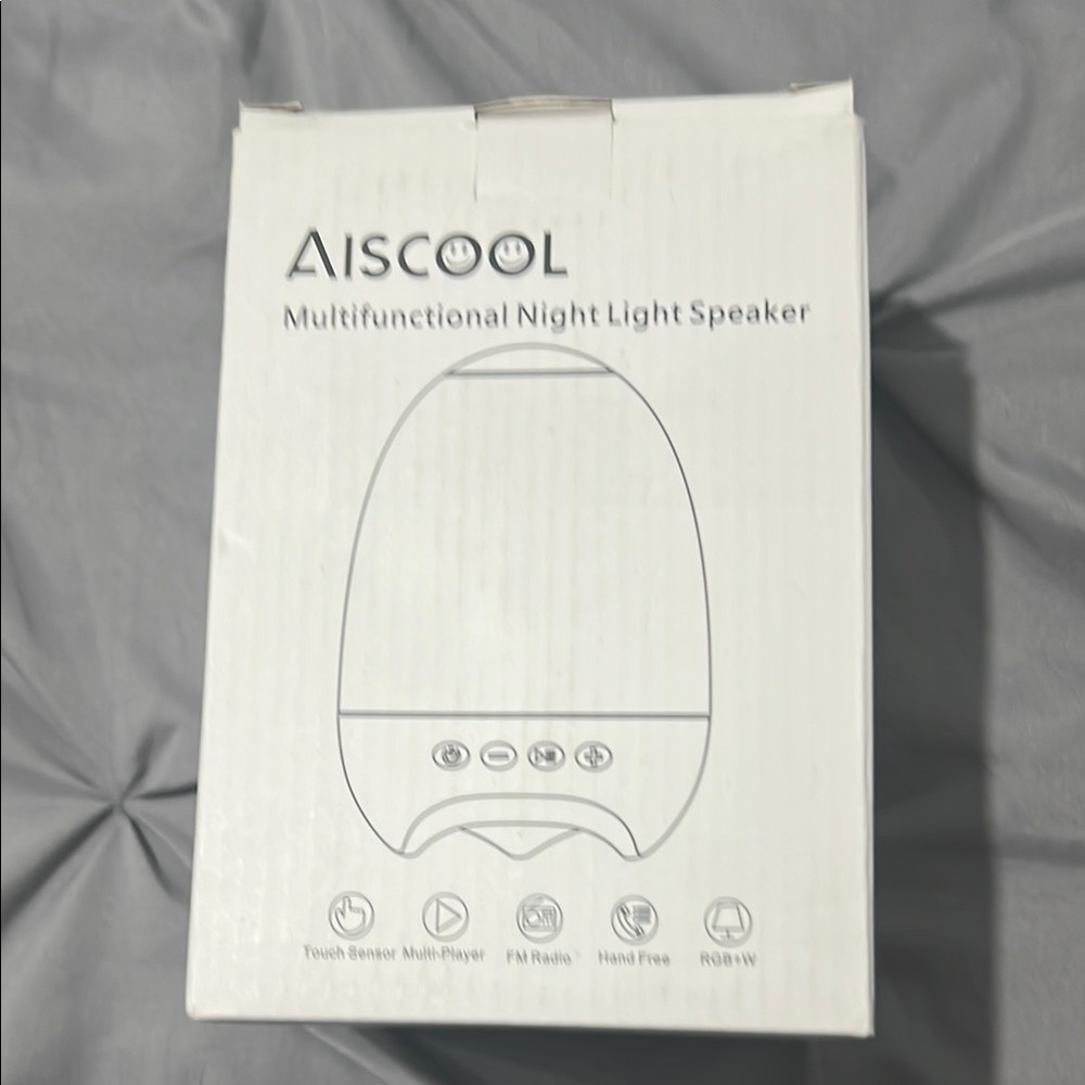 Aiscool Multifunctional Night Light Speaker